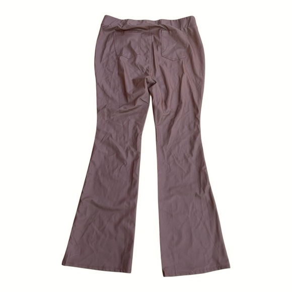 Torrid Full Length Slim Boot Faux Leather Brown Legging - Picture 4 of 6